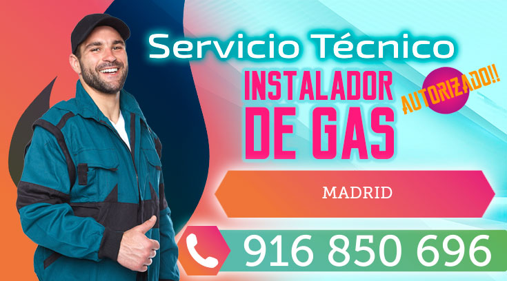 Instalador de gas autorizado Madrid