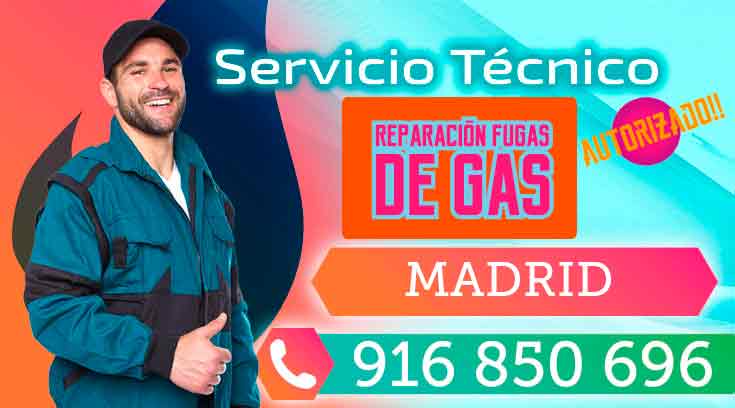 Reparacion Fugas de Gas Natural Madrid