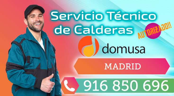 Servicio tecnico Calderas Domusa Madrid