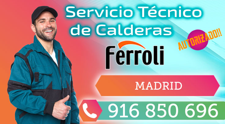 Servicio tecnico Calderas Ferroli Madrid