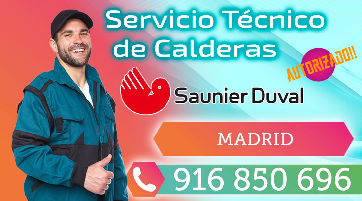 Servicio tecnico calderas Saunier Duval Madrid