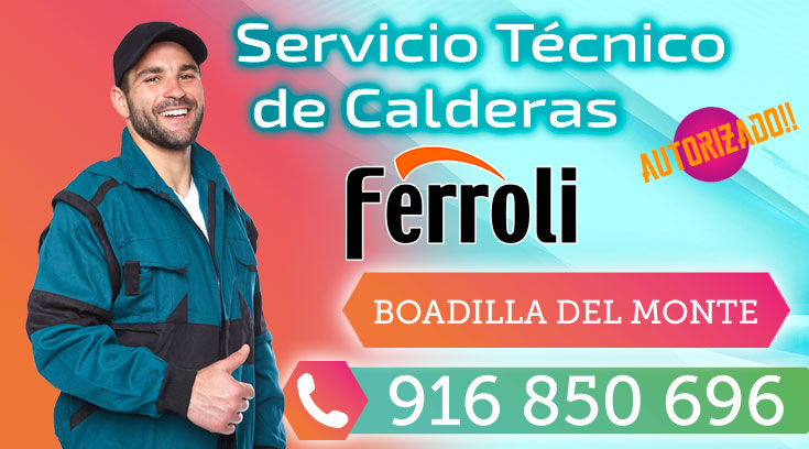 Servicio Técnico Calderas Ferroli en Boadilla del Monte