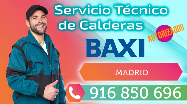 Servicio Técnico Calderas Baxi en Madrid