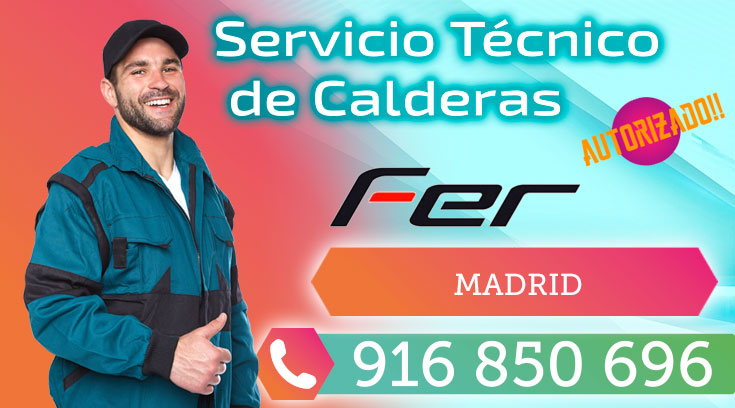 Servicio Técnico Calderas Fer en Madrid