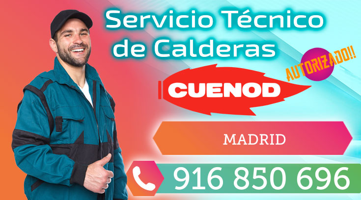 servicio técnico quemadores Cuenod en Madrid