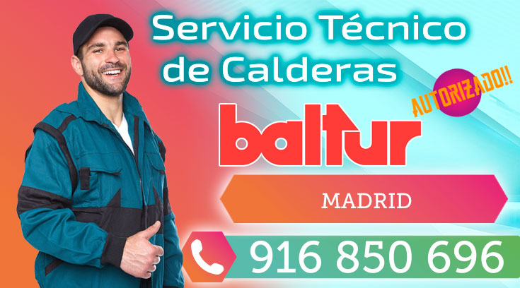 servicio técnico quemadores Baltur en Madrid