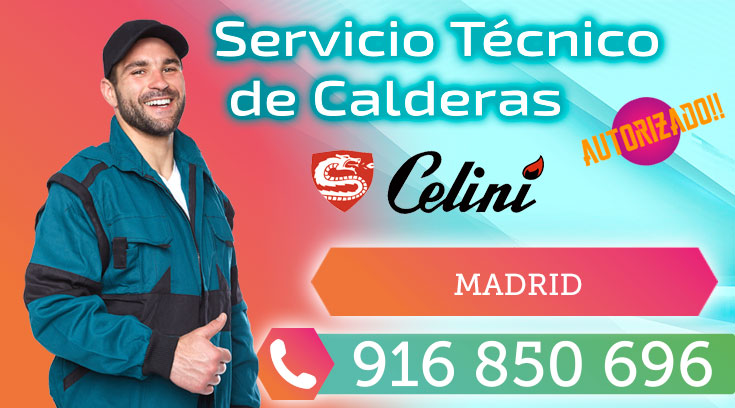 Servicio Técnico calderas Celini en Madrid