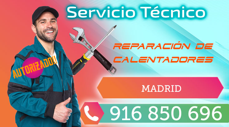 Servicio Técnico y reparación de calentadores en Madrid