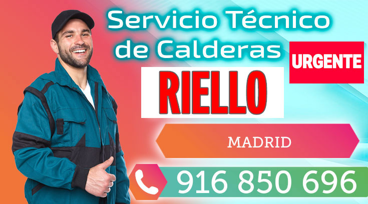 Servicio Técnico Quemadores y Calderas Riello en Madrid