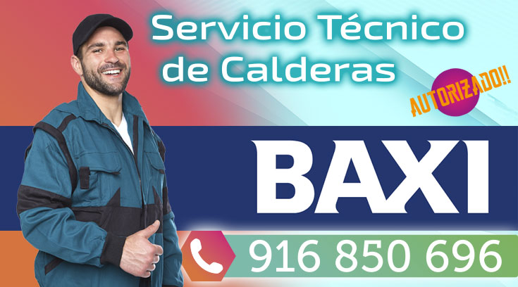 Servicio Técnico Calderas Baxi en Colmenar Viejo