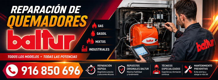 reparación quemadores Baltur en Madrid Reparación quemadores Baltur en Madrid